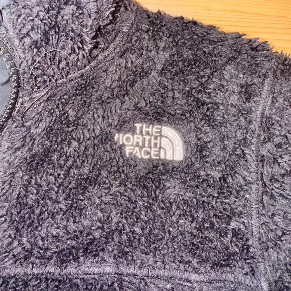 The North‎ Face Boys Reversible Sherpa Fleece Puffer Jacket Size L 14/16 Plaid - Picture 8 of 11